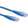 Image de ROLINE Cordon LAN Cat 6 | Câble réseau UTP Ethernet avec connecteur RJ45 | bleu 0,3 m