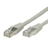 Image de Value Cordon LAN Cat 6 Cable réseau S-FTP Ethernet avec connecteur RJ45 gris 1,5 m
