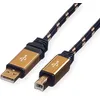 Image de ROLINE GOLD Câble USB 2.0, type A-B, 3,0m