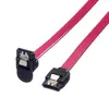 Image de ROLINE Câble SATA 6.0 Gbit/s interne avec attache, coudé, 1,0 m