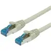 Image de Cordon VALUE Cat.6A (Classe EA) / 10 Gigabit S/FTP, LSOH, gris, 5 m