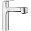 Image de KWC Domo E Mitigeur de cuisine pivotant, avec douchette extractible, 10.701.033.700FL,
