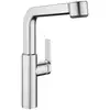Image de KWC Domo E Mitigeur de cuisine pivotant, avec douchette extractible, 10.701.003.700FL,