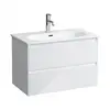 Image de LAUFEN LANI Meuble avec vasque LUA, 2 tiroirs, H8600872611041,