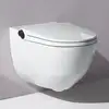 Image de LAUFEN Cleanet Riva WC japonais suspendu avec abattant, H8206914040001,