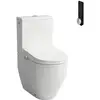 Image de LAUFEN Cleanet Pro WC japonais au sol avec abattant, H602890000S002,