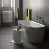 Image de LAUFEN VAL Baignoire en îlot, ovale, H2302820000001,