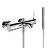 Image de Kartell LAUFEN Robinetterie de baignoire en applique, avec set de douche, H3213370041411,
