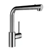Image de LAUFEN Twinplus Mitigeur de cuisine pivotant, avec douchette extractible, HF905436441000,