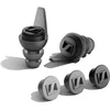 Image de Sennheiser Protections auditives SoundProtex Plus - Protection auditive réutilisable avec 4 filtres interchangeables - Son Haute fidélité à Un Niveau sonore sécurisé - Noir