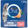 Image de Purina ONE Bifensis - Croquettes pour Chat Adulte à la Recette au Poulet - Alimentation Sèche Complète - 1.5kg