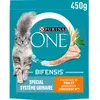 Image de Purina One Aliment pour chat adulte au poulet - 450 g