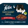 Image de Felix Nourriture pour chat Sélection grillée succulente en sauce - 12 x 85 g
