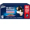 Image de FELIX Aussi Bon qu'il en a l'air - Variété mélangée en gelée - Nourriture Humide pour Chat - 44 x 85 g (Lot de 2)