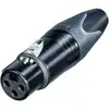 Image de XLR femelle, droit Neutrik NC3FXX-BAG Nombre de pôles: 3 noir 1 pc(s)
