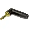 Image de Jack 3.5 mm mâle, coudé Neutrik NTP3RC-B Nombre de pôles: 3 stéréo noir 1 pc(s)