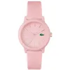 Image de Lacoste Montre Analogique à Quartz pour Femme Collection LACOSTE.12.12 avec Bracelet en Silicone Rose - 2001213
