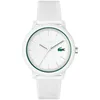 Image de Lacoste Montre Analogique à Quartz pour Homme Collection LACOSTE.12.12 avec Bracelet en Silicone Blanc - 2011169
