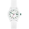 Image de Lacoste Montre Analogique à Quartz pour Enfants Collection LACOSTE.12.12 Kids avec Bracelet en Silicone Blanc - 2030039