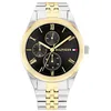 Image de Tommy Hilfiger Montre Analogique Multifunction à Quartz pour femme avec Bracelets en Acier Inoxydable ou cuir Two-tone Stainless steel bracelet