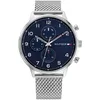 Image de Tommy Hilfiger Montre Analogique Multifunction à Quartz pour Homme avec Bracelet en Acier Inoxydable argenté - 1792078
