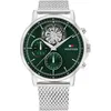Image de Tommy Hilfiger Montre Analogique Multifunction à Quartz pour Homme avec Bracelet en Acier Inoxydable avec Bracelet en Acier Inoxydable - 1710608