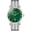 Image de Boss Montre à Mouvement à Quartz Trois Aiguilles pour Homme Collection Principle avec Bracelet en Acier Inoxydable Argenté - 1514124