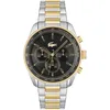 Image de Lacoste Montre Chronographe à Quartz pour Homme Collection Boston avec Bracelet en Acier Inoxydable à Deux Coloris - 2011348