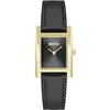 Image de BOSS Montre À Mouvement Quartz Deux Aiguilles pour Femme Collection Lucy avec Bracelet en Cuir Noir - 1502742