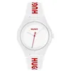 Image de HUGO Montre Analogique à Quartz pour Homme Collection #LIT for Him avec Bracelet en Silicone avec Bracelet en Silicone - 1530345