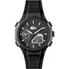 Image de Lacoste Montre Quartz Multifonction Analogique-Digitale pour homme Collection LC33 avec Bracelet en silicone