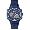 Image de Lacoste Montre Quartz Multifonction Analogique-Digitale pour homme Collection LC33 avec Bracelet en silicone