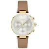 Image de BOSS Montre Analogique Multifunction à Quartz pour Femme Collection Majesty Sport avec Bracelet en Acier Inoxydable ou en Cuir