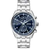 Image de BOSS Montre Chronographe à Quartz avec Calendrier pour Homme Collection SKYTRAVELLER Le avec Bracelet en Acier Inoxydable Argenté - 1514216