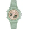 Image de Lacoste Montre Quartz Multifonction Analogique-Digitale pour Femme Collection LC33 avec Bracelet en Silicone Vert - 2001433