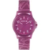 Image de Lacoste Montre à Mouvement à Quartz Trois Aiguilles pour Enfants Collection Rider avec Bracelet en Silicone Rose - 2020156