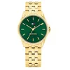 Image de Tommy Hilfiger Montre à Mouvement à Quartz Trois Aiguilles pour Femme avec Bracelet en Acier Inoxydable de Couleur Dorée - 1782799