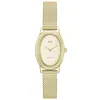 Image de Lacoste Montre À Mouvement Quartz Deux Aiguilles pour Femme Collection Parisienne avec Bracelet en Acier Inoxydable de Couleur Dorée - 2001453