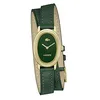 Image de Lacoste Montre À Mouvement Quartz Deux Aiguilles pour Femme Collection Parisienne avec Bracelet en Cuir Vert - 2001455