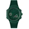 Image de Lacoste Montre Quartz Multifonction Analogique-Digitale pour Homme Collection LC33 avec Bracelet en Silicone Vert - 2011449