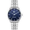 Image de Lacoste Montre analogique pour Homme avec Bracelet en Acier Inoxydable et Cadran Bleu