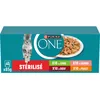 Image de PURINA ONE - pâtée Chat Stérilisé Effilés Sauce Assortiment - 40 x 85 g