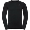 Image de Odlo Performance Warm Eco Base Layer Top Crew Neck Long Sleeve Homme Noir