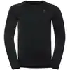 Image de Odlo Performance Warm Eco Base Layer Top Crew Neck Long Sleeve Homme Noir