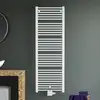 Image de Zehnder Dero Sèche-serviettes, fonctionnement mixte ou à eau chaude, ZDD00345B100000,