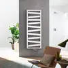 Image de Zehnder Ribbon Sèche-serviettes, fonctionnement mixte ou à eau chaude, ZRI01060B100000, RB-100-060