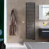 Image de Zehnder Quaro Sèche-serviettes, fonctionnement tout électrique, ZQ1Z0345AW00020, QAE-180-045/GD