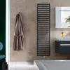 Image de Zehnder Quaro Sèche-serviettes, fonctionnement mixte ou à eau chaude, ZQ100345AW00000, QA-180-045