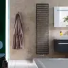Image de Zehnder Quaro Sèche-serviettes, fonctionnement mixte ou à eau chaude, ZQ100345A600000, QA-180-045