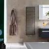 Image de Zehnder Quaro Sèche-serviettes, fonctionnement mixte ou à eau chaude, ZQ100245A600000, QA-140-045